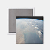 Tropisch blauw water van de Perzische Golf. 2 Magneet (Voorkant / Achterkant)