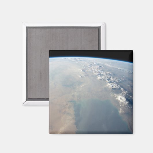 Tropisch blauw water van de Perzische Golf. 2 Magneet (Voorkant / Achterkant)