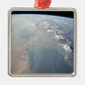 Tropisch blauw water van de Perzische Golf. 2 Metalen Ornament (Voorkant)