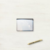 Tropisch blauw water van de Perzische Golf. 2 Post-it® Notes (Op bureau)