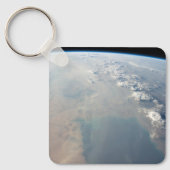 Tropisch blauw water van de Perzische Golf. 2 Sleutelhanger (Voorkant)