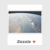 Tropisch blauw water van de Perzische Golf. 2 Sticker (Vel)