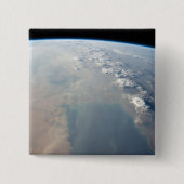 Tropisch blauw water van de Perzische Golf. 2 Vierkante Button 5,1 Cm (Voorkant)