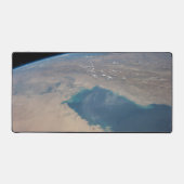 Tropisch blauw water van de Perzische Golf. Bureaumat (Voorkant)