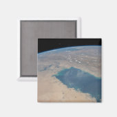 Tropisch blauw water van de Perzische Golf. Magneet (Voorkant / Achterkant)