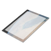 Tropisch blauw water van de Perzische Golf. Notitieblok (Schuin)