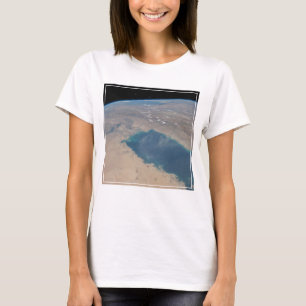 Tropisch blauw water van de Perzische Golf. T-shirt