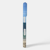 Tropisch Blauwe Oceaan Strand & Boot: Zomer Vibe Case-Mate iPhone Case (Achterkant / Rechts)