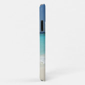 Tropisch blauwe oceaanstrand foto Case-Mate iPhone case (Achterkant/rechts)