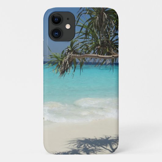 Tropisch blauwe oceaanstrand foto Case-Mate iPhone case (Achterkant)