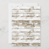 tropisch Blauwgroen ananas Baby shower Kaart (Achterkant)