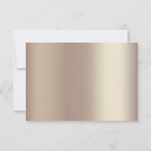 Tropisch Bloemen Afstuderen Pet en Tassel Party RSVP Kaartje (Achterkant)