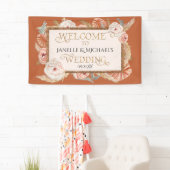 Tropisch Bloemen Roos Goudverbrand Sinaasappel Pam Spandoek (Insitu)