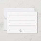 Tropisch Bloemen Vrijgezellenfeest Datum Nacht Jar RSVP Kaartje (Achterkant)