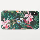 Tropisch bloemendesign zonder naad Case-Mate iPhone case (Achterkant (horizontaal))