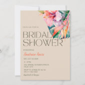 Tropisch bloemenhibiscus Hawaïaans Vrijgezellenfee Kaart (Voorkant)