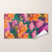 Tropisch bloemenpatroon in Hawaiian Bad Handdoek (Handdoek)