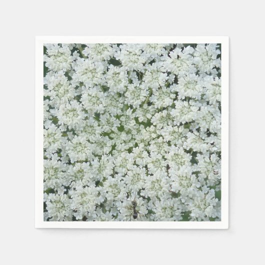 Tropisch bloemkool standaard kokstaartpapier serve servet (Voorkant)