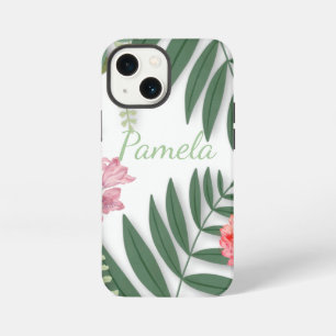 Tropisch Bloemmotief iPhone 13 Mini Hoesje