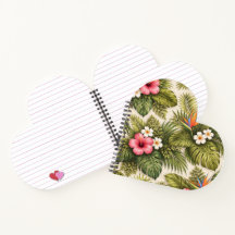 Tropisch bloempatroon – Hibiscus, Monstera
