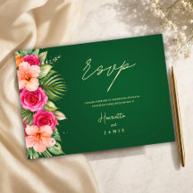 Tropisch Bloemrijk Kleurrijk | Hibiscus & Groene B