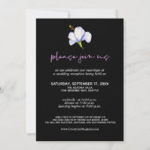 Tropisch Bloemstuk Net Getrouwd Pas Getrouwd Stran Kaart (Achterkant)