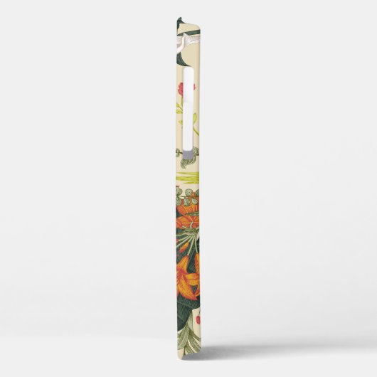 Tropisch  bloemtapijt Case-Mate iPhone case (Achterkant / Links)