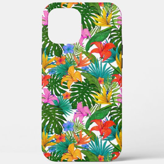 TROPISCH BLOMMOTIEF Case-Mate iPhone CASE (Achterkant)