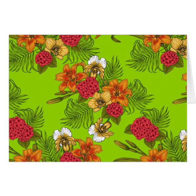 Tropisch boeket (Voorkant Horizontaal)