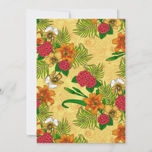 Tropisch boeket (Voorkant)