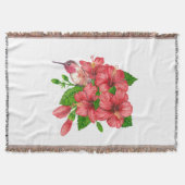 Tropisch boeket deken (Voorkant)