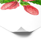 Tropisch boeket foto afdruk (Hoek)