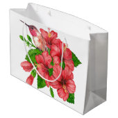 Tropisch boeket groot cadeauzakje (Achterkant Gekanteld)