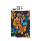 Tropisch boeket heupfles (Links)