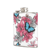 Tropisch boeket heupfles (Links)