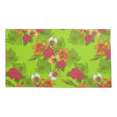 Tropisch boeket kussensloop (Achterkant-Links)