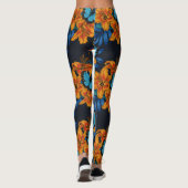 Tropisch boeket leggings (Achterkant)