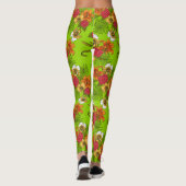Tropisch boeket leggings (Achterkant)