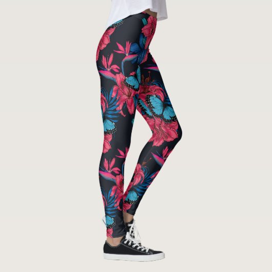 Tropisch boeket leggings (Rechts)