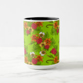 Tropisch boeket mok (Midden)