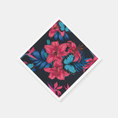 Tropisch boeket servet (Hoek)