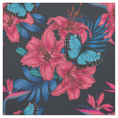 Tropisch boeket stof (Swatch)