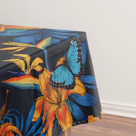 Tropisch boeket tafelkleed (Voorbeeld)