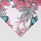 Tropisch boeket tissuepapier (Detail)