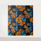 Tropisch boeket wandkleed (Voorkant)