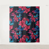 Tropisch boeket wandkleed (Voorkant)