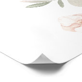 tropisch bohemen Welkomstwoord Poster (Hoek)