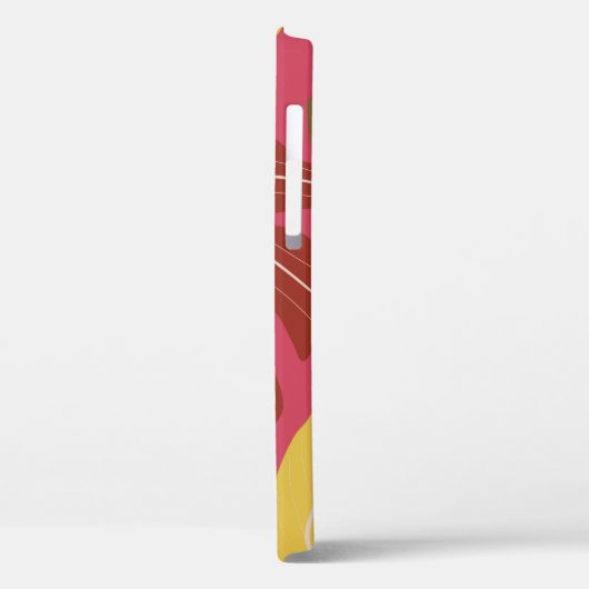 Tropisch bos. Abstracte illustratie van natuur Case-Mate iPhone Case (Achterkant / Links)