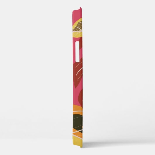 Tropisch bos. Abstracte illustratie van natuur Case-Mate iPhone Case (Achterkant / Rechts)