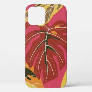 Tropisch bos. Abstracte illustratie van natuur Case-Mate iPhone Case